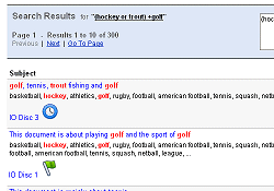 FT Search Manager Screen shot