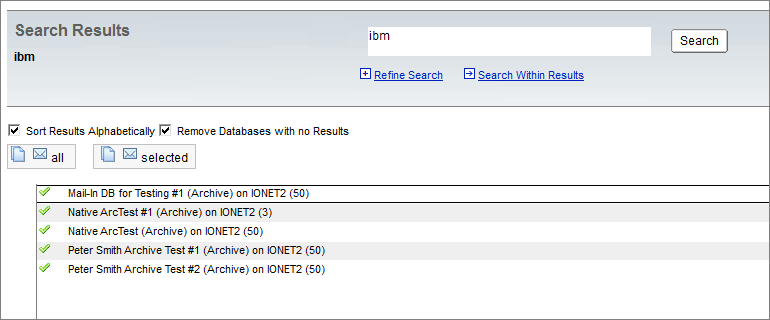 Archiver Discovery Search